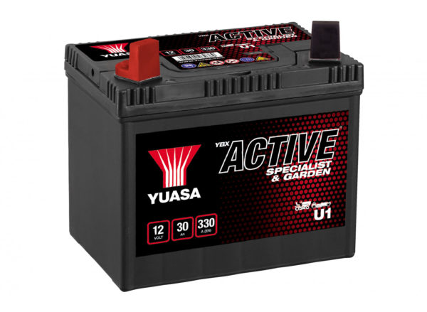 Batterie Yuasa - U1 - 12V 30Ah - 330A -  Motoculture + à gauche