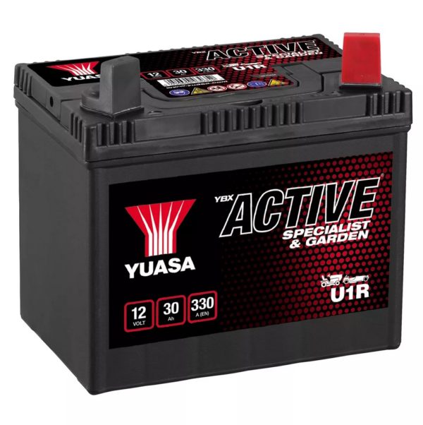 Batterie Yuasa - U1R - 12V 30Ah - 330A -  Motoculture + à droite