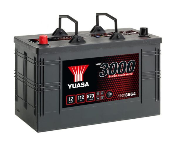 Batterie Yuasa - YBX3664 - 12V 112Ah - 870A