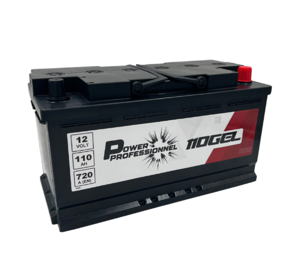 Batterie à décharge lente GEL - 12V - 110 Ah - Camping-Car