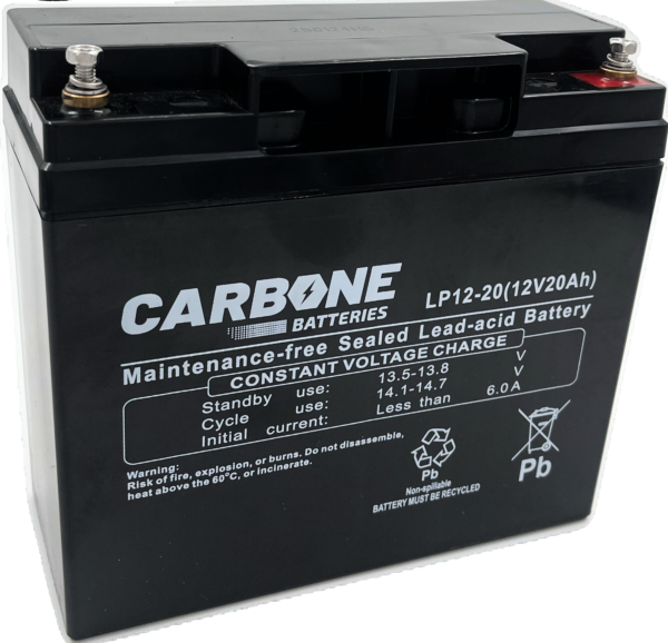 Batterie LEOCH AGM - LP12-20 - 12 V. 20 AH. Equivalence NP17-12I