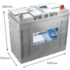 Batterie VARTA SLI JI 12V 125Ah avec dimensions