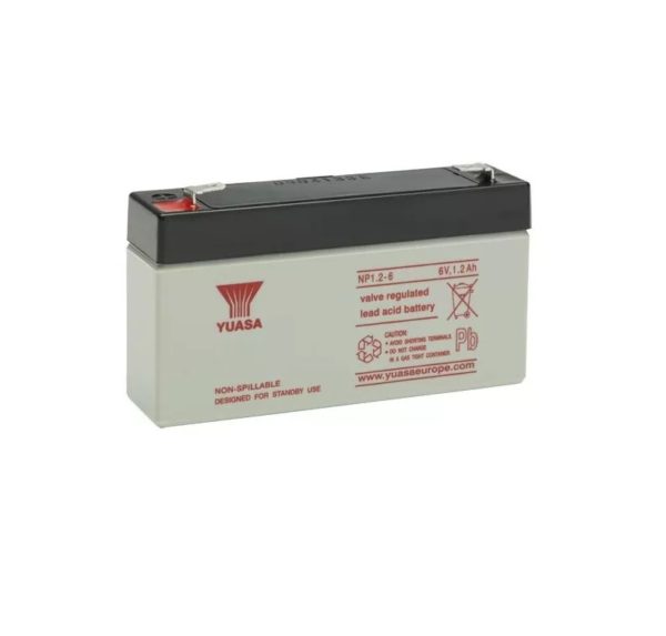 Batterie Yuasa - NP1.2-6 - 6V 1.2Ah