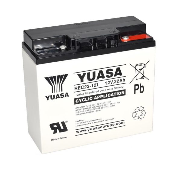 Batterie Yuasa - REC22-12I - 12V 22Ah