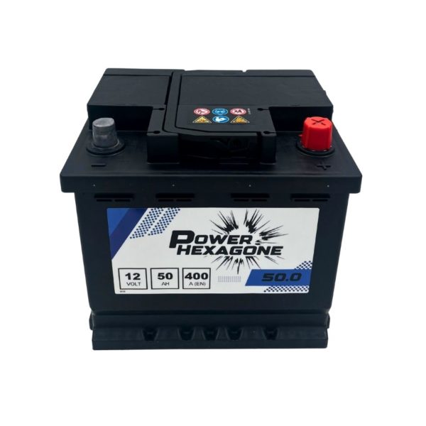 batterie 12 volt 50ah - image vue de haut