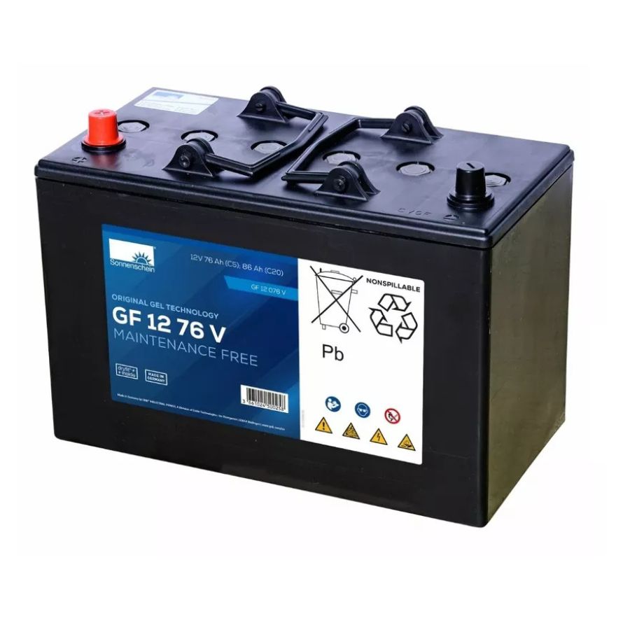 batterie au gel pour autolaveuse 12 volt 76 ampère heure