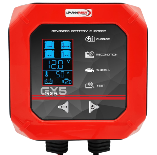 Chargeur de batterie professionnel Lemania Energy - GX5 - 12V 5A