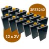 12 éléments 2 volt 240 ah - 3PZS240 pour nacelle
